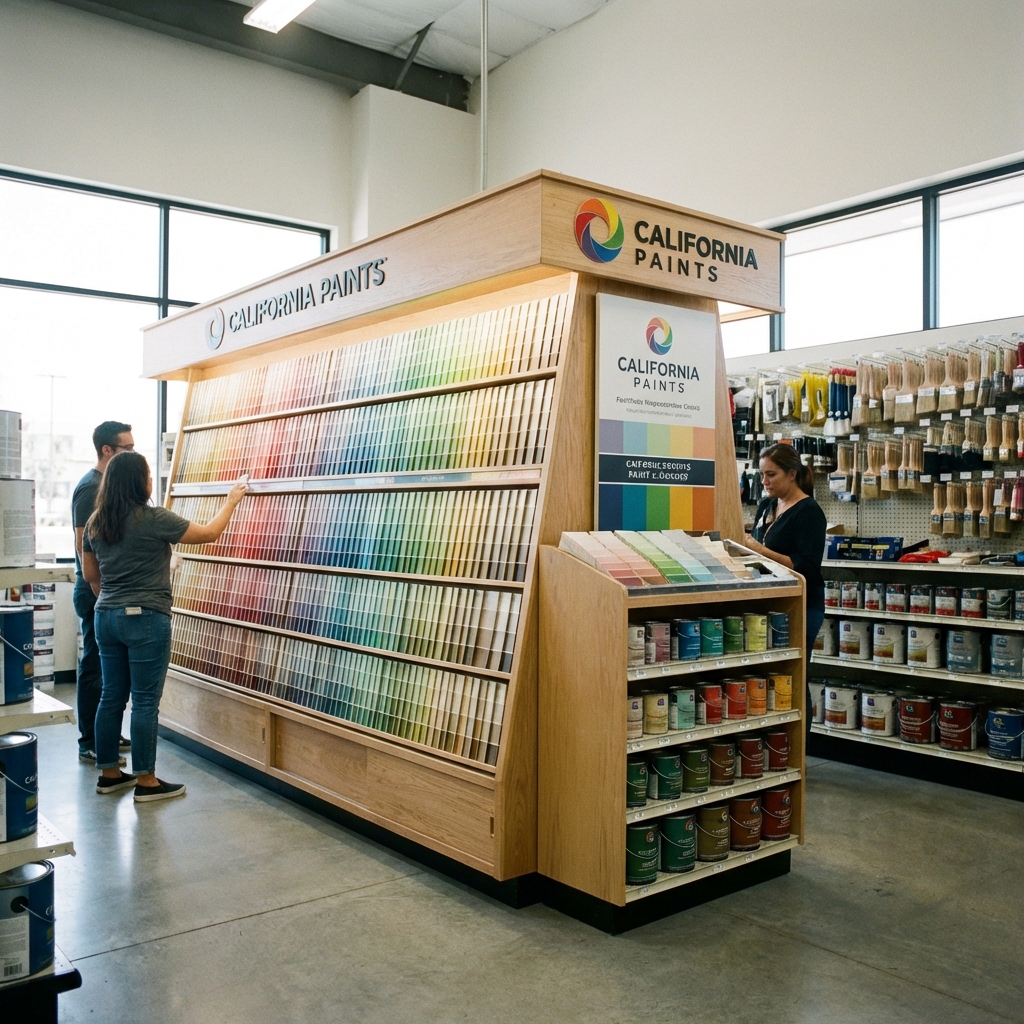 California Paints Display